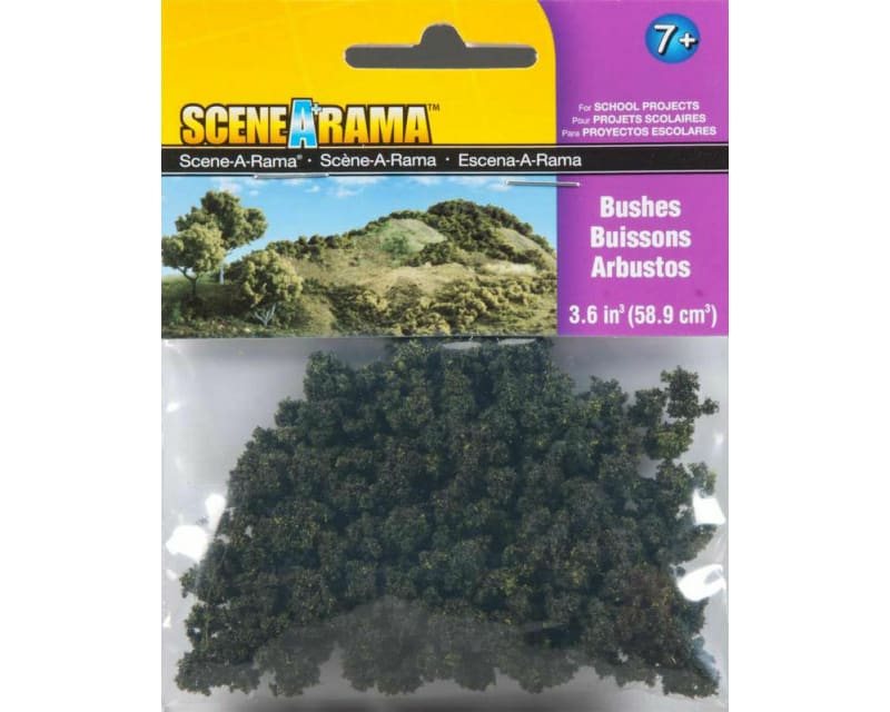 Scene-A-Rama Scenery Bags Bushes 2oz photo