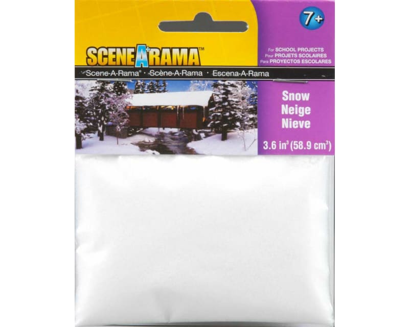 Scene-A-Rama Scenery Bags Snow 2oz photo