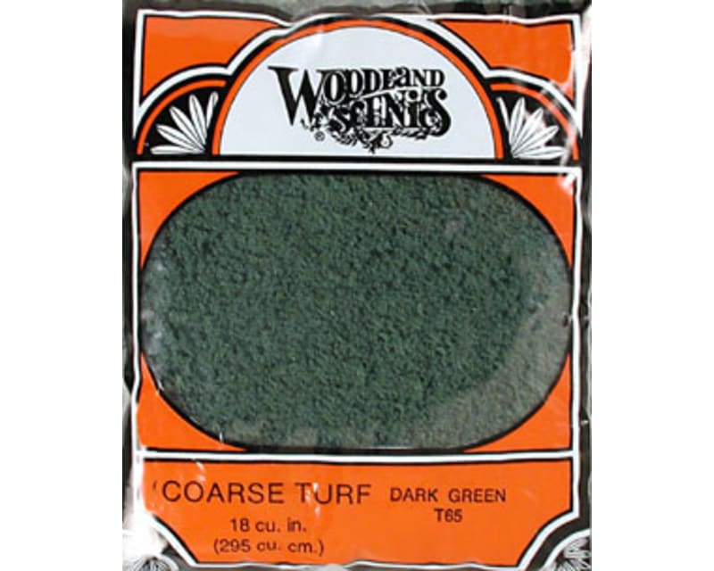 Coarse Turf Bag Dark Green/18 cu. in.