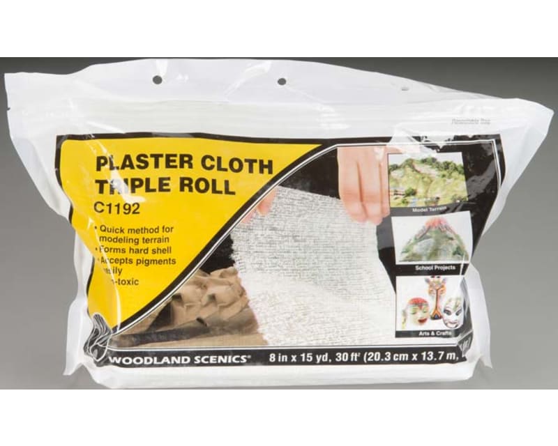Tap to zoom Plaster Cloth Triple Roll 8 X 45'