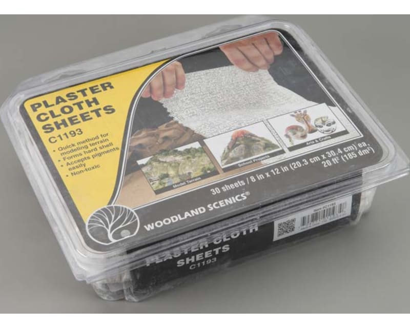 Plaster Cloth Sheets 8 X 12 30