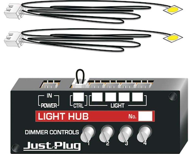 Tap to zoom Just Plug Lights/Hub Set Warm White