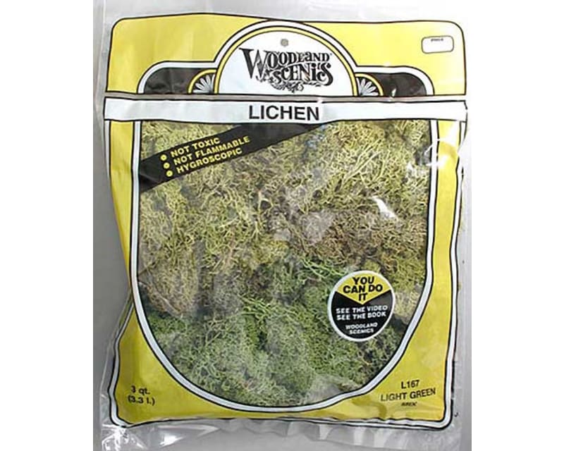 Lichen Bag Light Green Mix/165 cu. in.