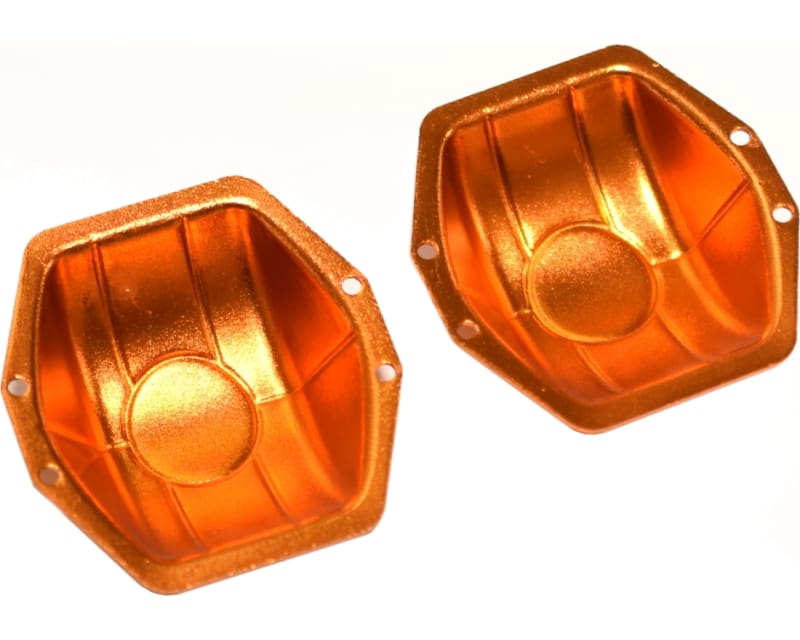 Tap to zoom discontinued Aluminum Ar60 Axle Diff Covers (Orange) - Axial Yet