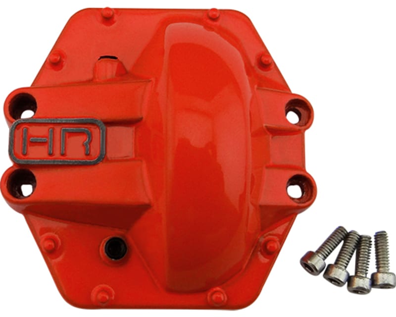 discontinued Orange Metal Low Profile Ar60 Diff Cover Axial Yeti