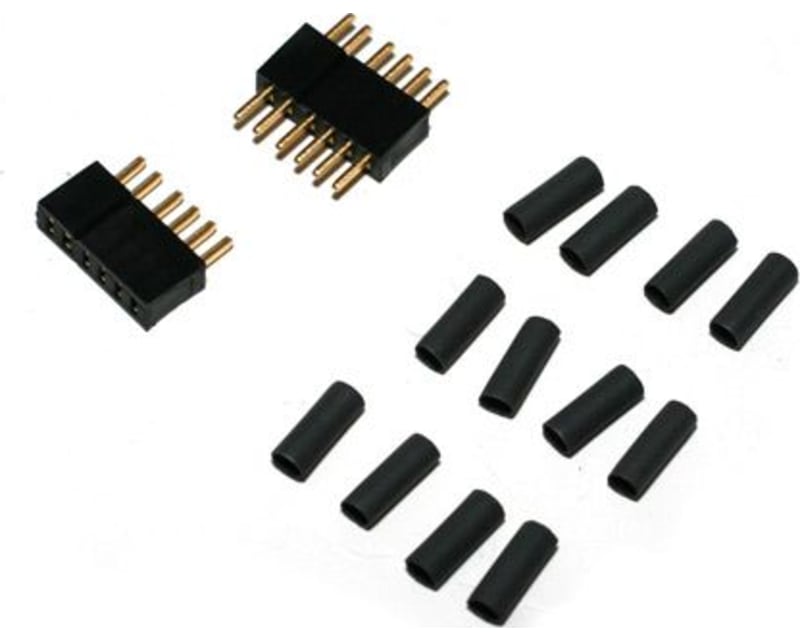 6 Pin Pair w/ Shrink Tubing