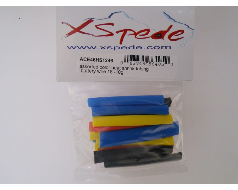 Assorted Color Heat Shrink Tubing Battery wire (18 -10G)