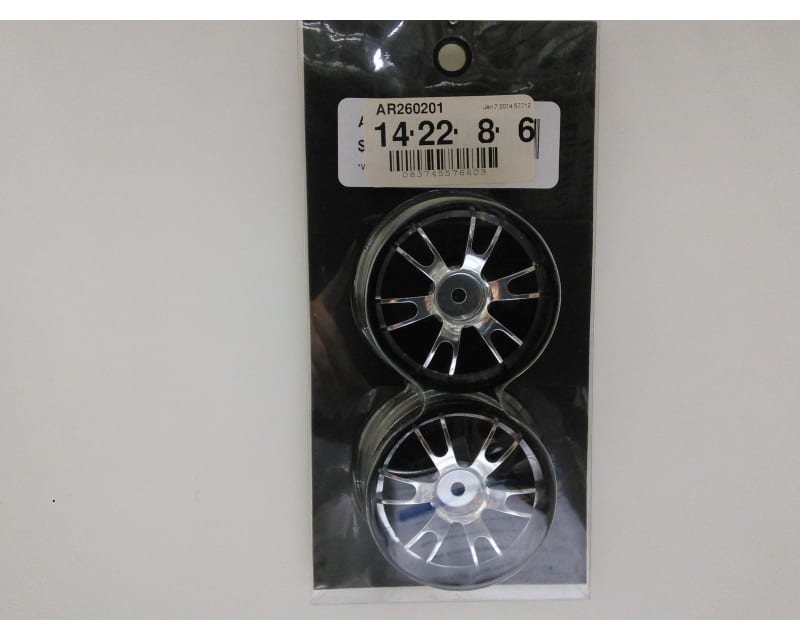 Black 26mm Aluminum Wheels