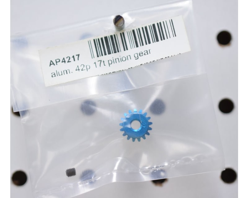 Aluminum 42p 17t Pinion Gear 1/8 Inch Bore