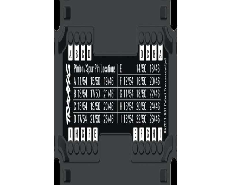 46t Mod 1 Steel Spur Gear E Revo 2 XO-1