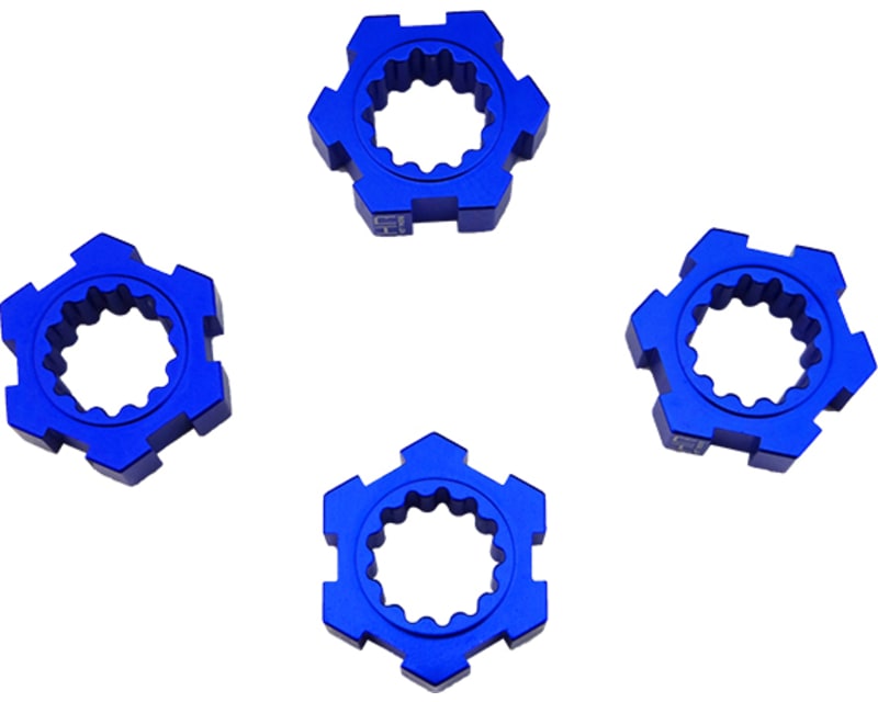 Aluminum 24mm Hex Hubs (4) TRA