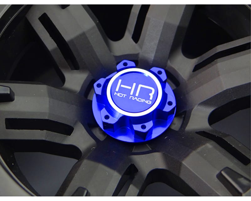 Aluminum Serrated 25mm Hex Wheel Nuts (4) TRA