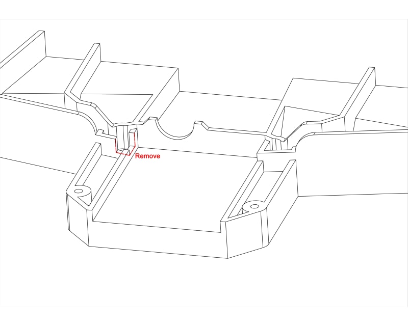 Aluminum Maxx Standard Servo Adapter