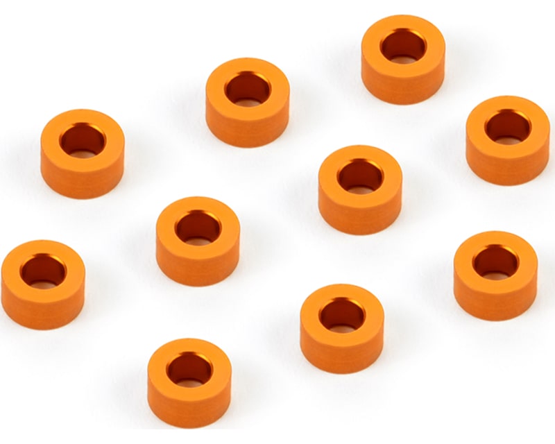 Alu Shim 3x6x3.0mm - Orange (10)