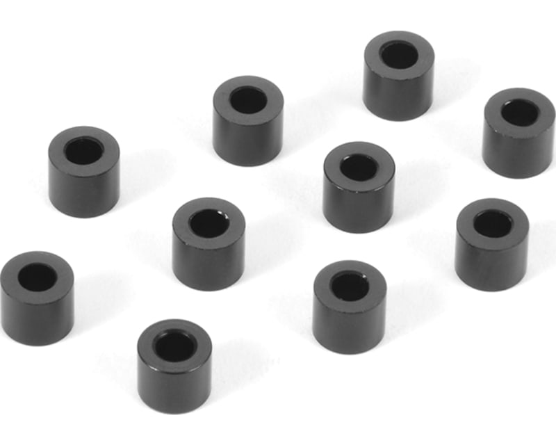 aluminum shim 3x6x5.0mm - black 10 photo