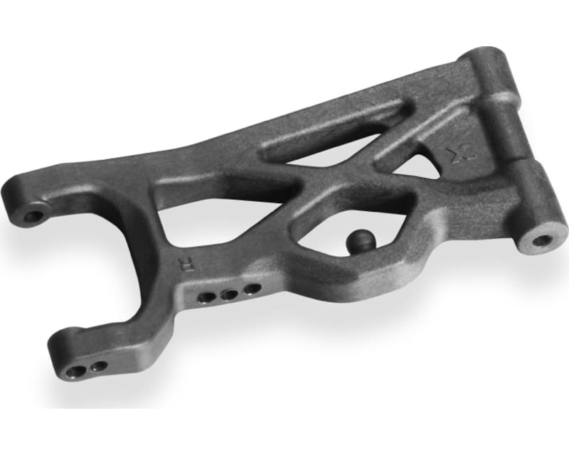 composite disengaged suspension arm rear lower right - graphite