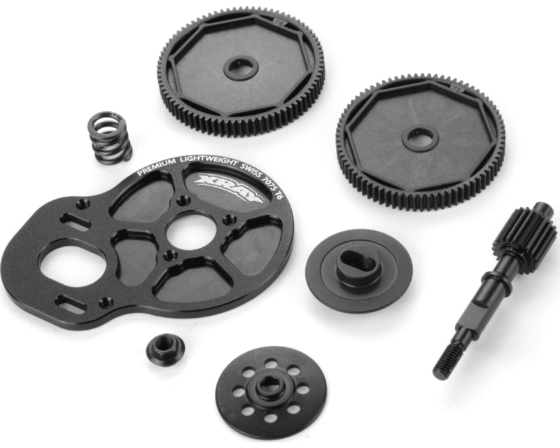 Short 2-Pad Slipper Clutch Set - Shocks in Front