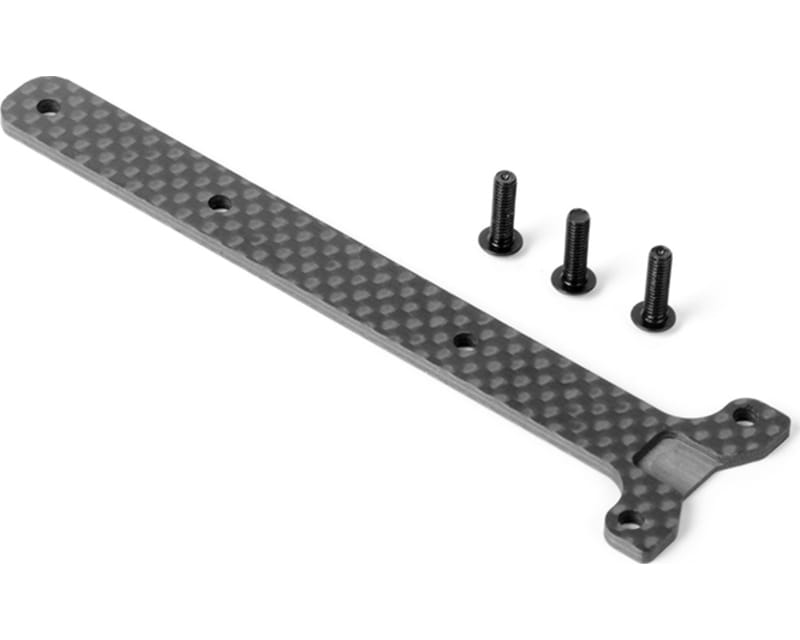 Graphite Rear Chassis Brace Deck 2mm