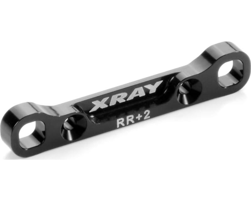 aluminum rear lower susp. holder +2 - rear - 7075 T6 5mm