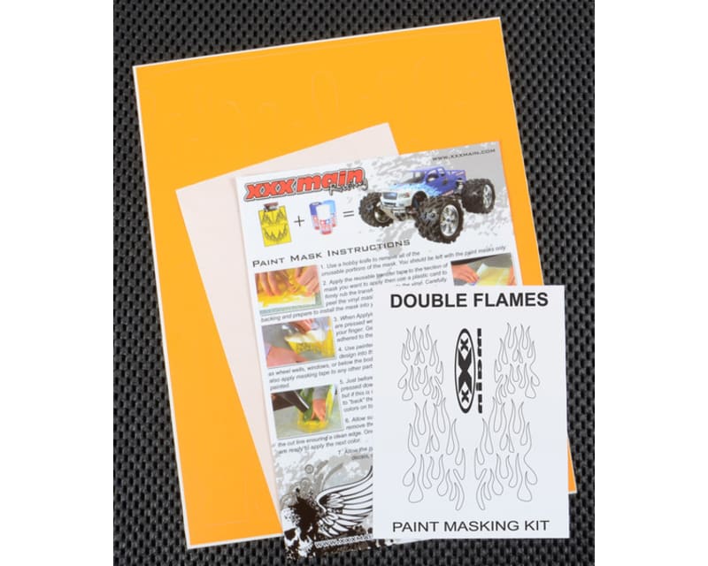Double Flames Paint Mask