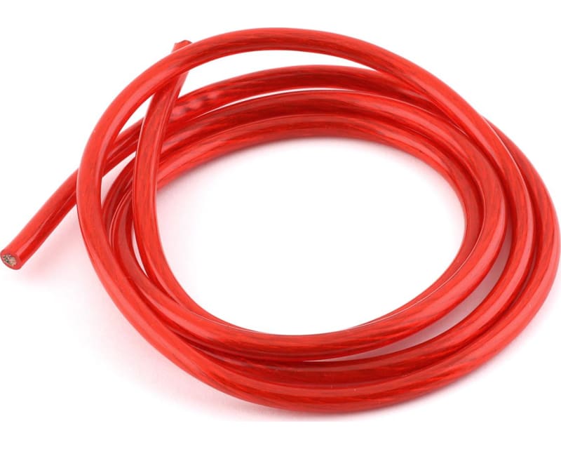 Tap to zoom Yeah Racing 12awg Transparent Wire (Red) (3.2)