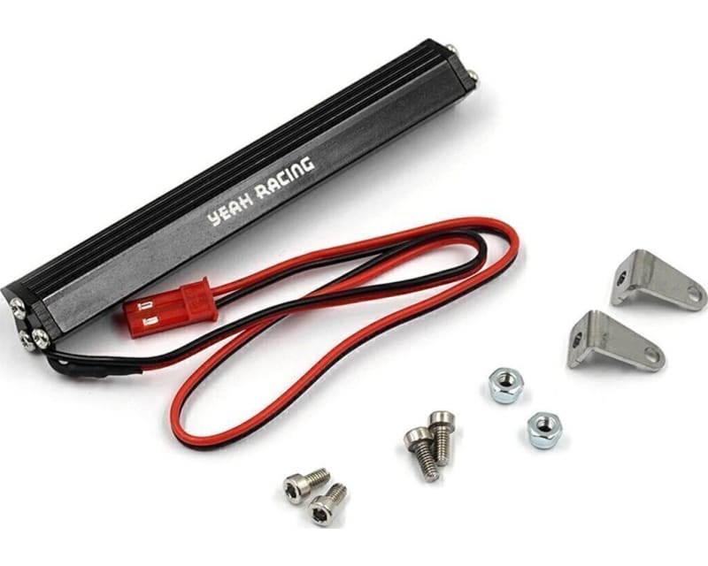 1/10 Aluminum 85mm Super Bright White LED Light Bar (Black)