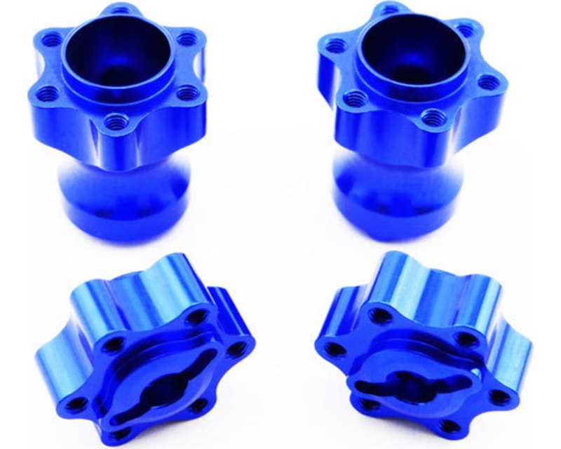 Aluminum One-Piece Wheel Hubs - Axial Yeti Wraith AX10
