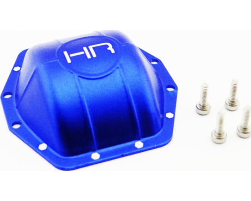 Aluminum Ar60 Axle Diff Cover (1)(Blue) - Axial Yeti Wraith Ax10