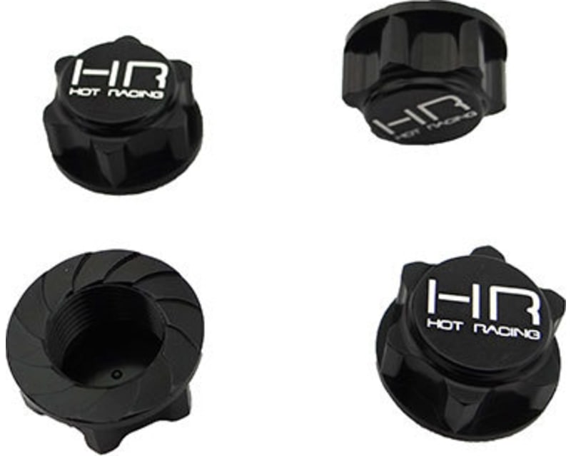 discontinued Aluminum 17mm Hex Serrated Nut - Axial Yeti XL Kit