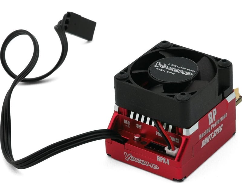 Bl-Rpx4 Competition Sensored brushless 1/10 Drift Spec Esc (Red)