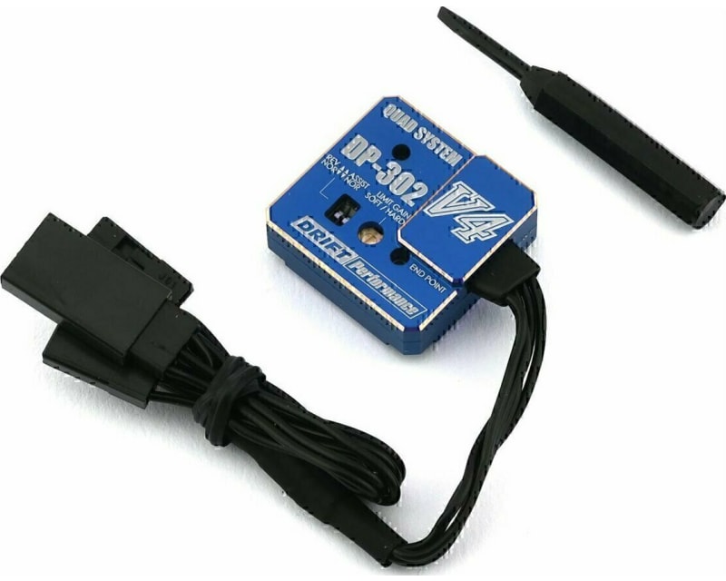 Dp-302v4 Drift Steering Gyro (Blue)