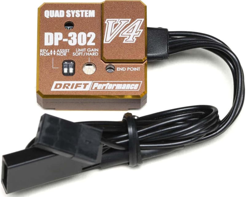 Tap to zoom DP-302 V4 Drift Steering Gyro (Bronze)