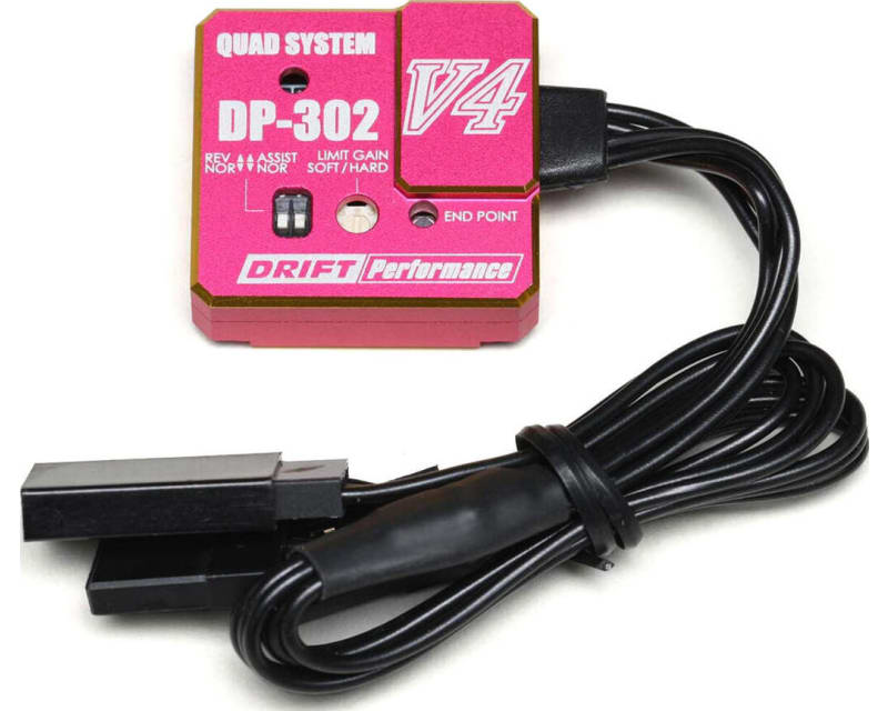 Tap to zoom Dp-302 V4 Drift Steering Gyro (Pink)