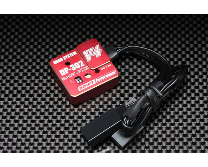 Yokomo Drift Steering Gyro Red(Dpp-302v4rb)