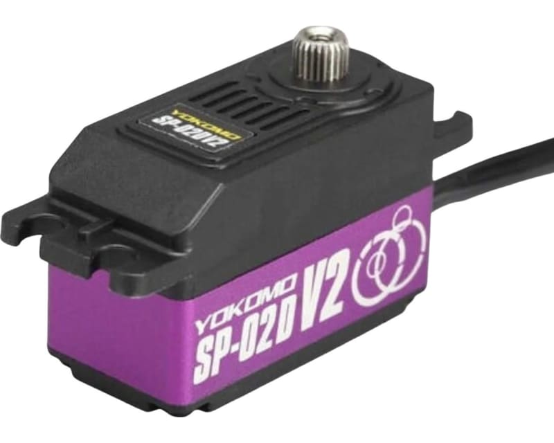 Yokomo Sp-02dv2 Steering Servo; Purple (Sp-02dv2p)