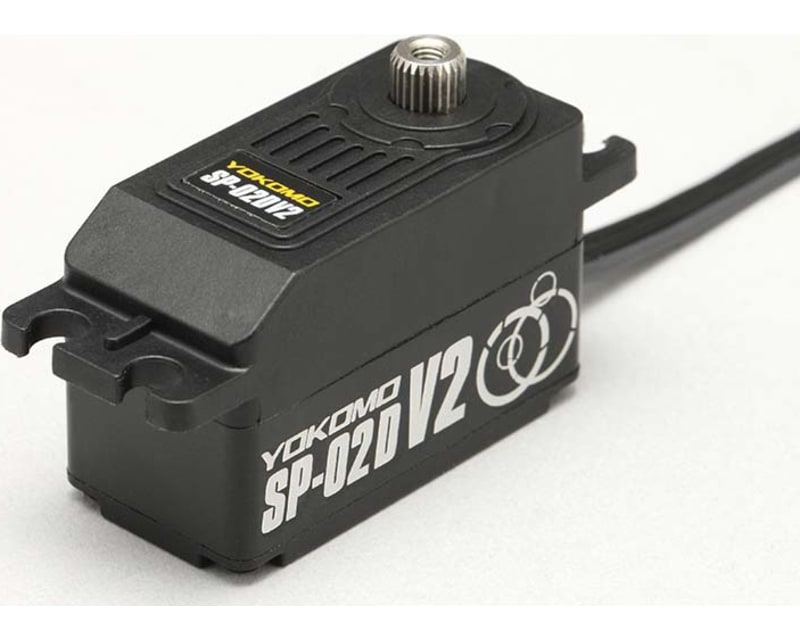 Tap to zoom Sp-02d V2 Rwd Digital Low Profile Drift Servo (Black)