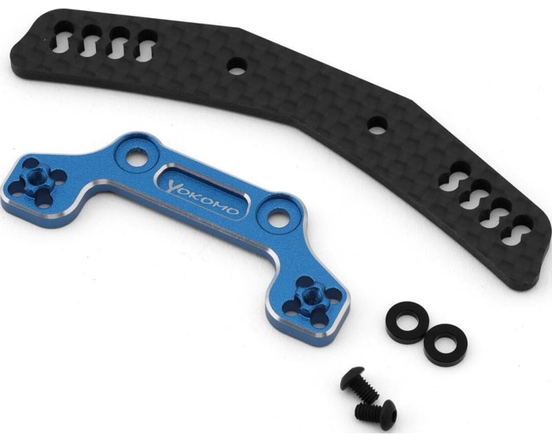 Carbon Fiber/Aluminum Hybrid Front Shock Tower (Blue) (Yd-2/Rd/S