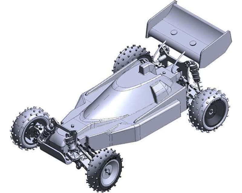 Super Dog Fighter 1:10 4WD Off-Road Electric Buggy Kit