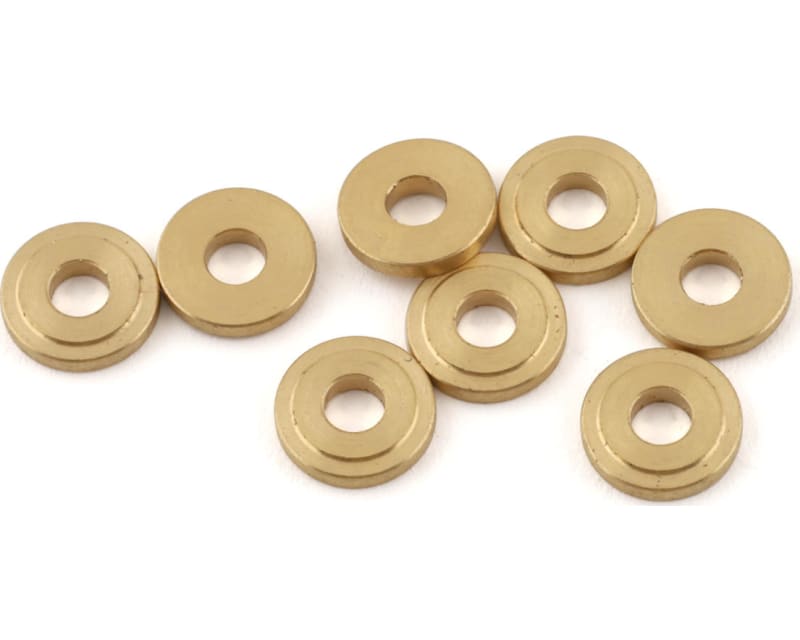 Tap to zoom 3x8x1.5mm CNC-Machined Brass Spacers (8)
