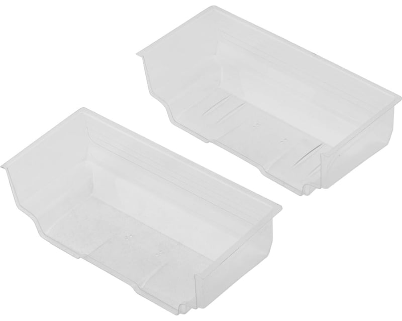 GOKURAKU Straight 1:10 Off-Road Buggy Wing (2) (Clear)