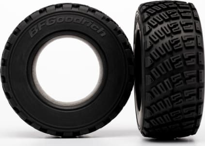 Traxxas TRA7471 - Tires, BFGoodrich Rally, gravel pattern (2)/ foam inserts (2)