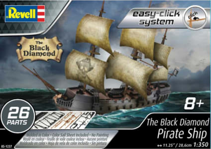 Revell RMX851237 - 1:35 The Black Diamond Pirate Ship