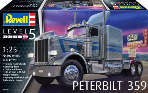 Revell RMX852627 - 1/25 Peterbilt 359 Plastic Model Kit