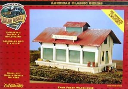 AMT AMT4782 - discontinued (Vintage) Farm Fresh Warehouse HO scale
