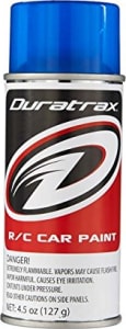 Duratrax DTXR4272 - Polycarb Spray Candy Blue 4.5 oz