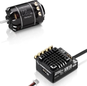 Hobbywing HWI38020339 - Combo Xr10 Stock 2s Esc + V10 G4 21.5t Motor