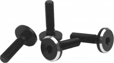 1UP Racing 1UP80204 - Servo Mounting Screws - 3mm Neck M3 x 10mm Thread (4)