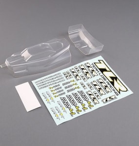 Team Losi Racing TLR330009 - light weight Low Profile Body/Wing Clear: 22-4 2.0