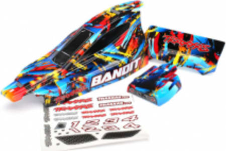 Traxxas TRA2448 - Body - Bandit - Rock N Roll (Painted - Decals Applied)