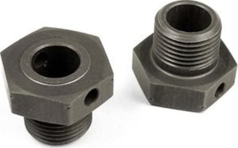 Xray XRA355251 - aluminum wheel axle offset +1mm - hard coated 2